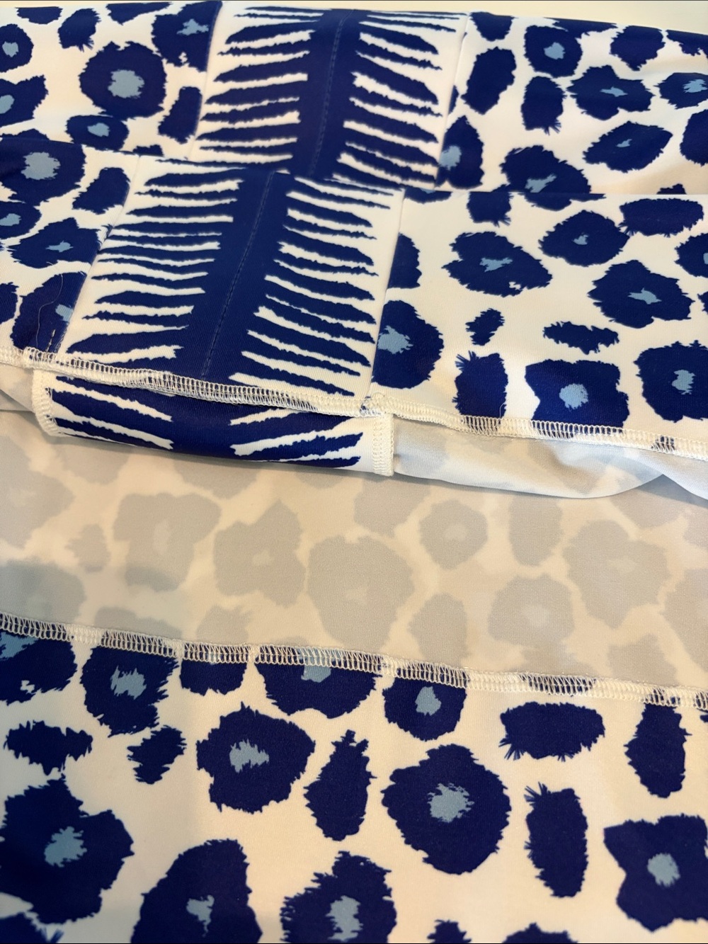 Gretchen Scott Navy & Blue Spotted Shift - Picture 6 of 8